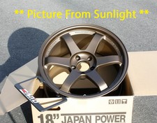 Rays Volk Racing Te37sl Blast Bronze Wheel 18 18x9.5 22 5x120 Set 4 18lbs Rays Volk Racing Te37sl Blast Bronze Wheel 18 18x9.5 22 5x120 Set 4 18lbs