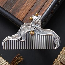 Ancient Style Durable Koi Fish Hair Comb Auspicious Fashionable Hair Accessory