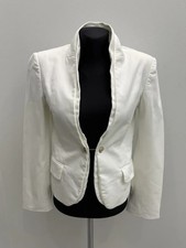 Gucci by Tom Ford White Single Breasted Blazer Jacket Size 40