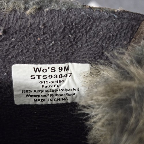 Sperry Top Sider Duck Boots Womens Size 9M Waterproof Winter Faux Fur STS93847 - Picture 17 of 18