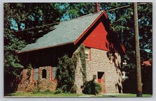 Postcard Old Stone Church Upper Nyack NY New York Vintage