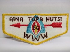 Parche BSA con solapa Aina Topa Hutsi OA Lodge 60 f2