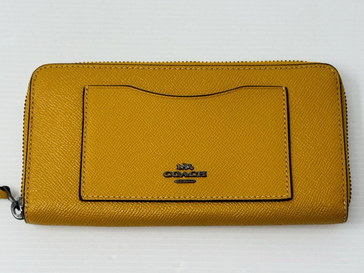 Coach Yellow Wallets for Women for sale | eBay