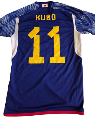 adidas サッカージャージ KUBO 11 Japan National Team 2022 Jersey Kubo 11 Adidas World Cup Home