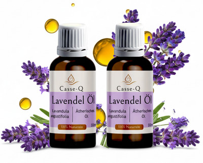 Ätherisches Lavendelöl 2 x 100 ml  Sonderangebot !    Casse-Q - 100 % naturrein