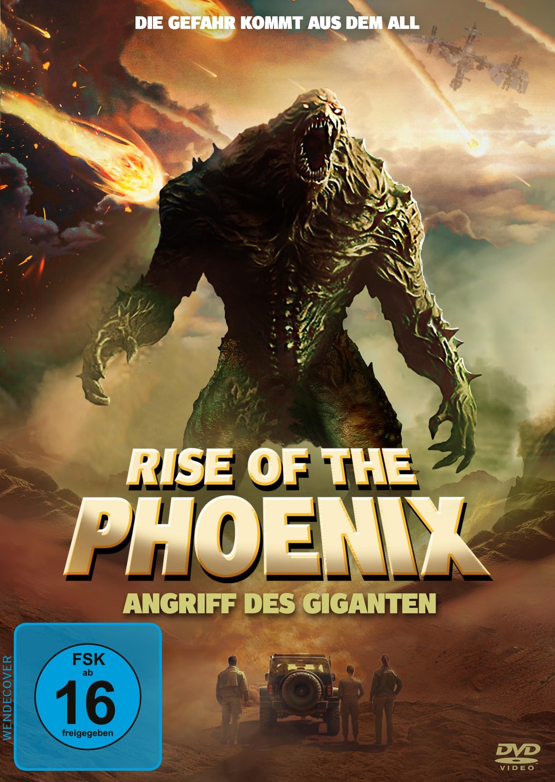 Rise of the Phoenix - Angriff des Giganten (DVD) Melissa Rokuskie Stefano Milla