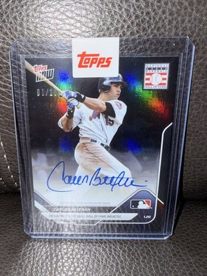 Carlos Beltran Mets Hall of Fame Inductee 2026 MLB Topps Now OS15 Auto READ