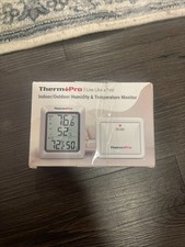 ThermoPro TP60BW Digital Hygrometer Indoor Wireless Outdoor Thermometer