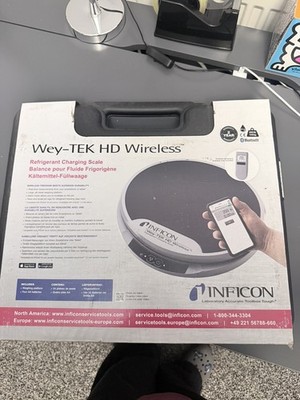 Inficon Wey-Tek HD Wireless Bluetooth Kühlung Ladewaage
