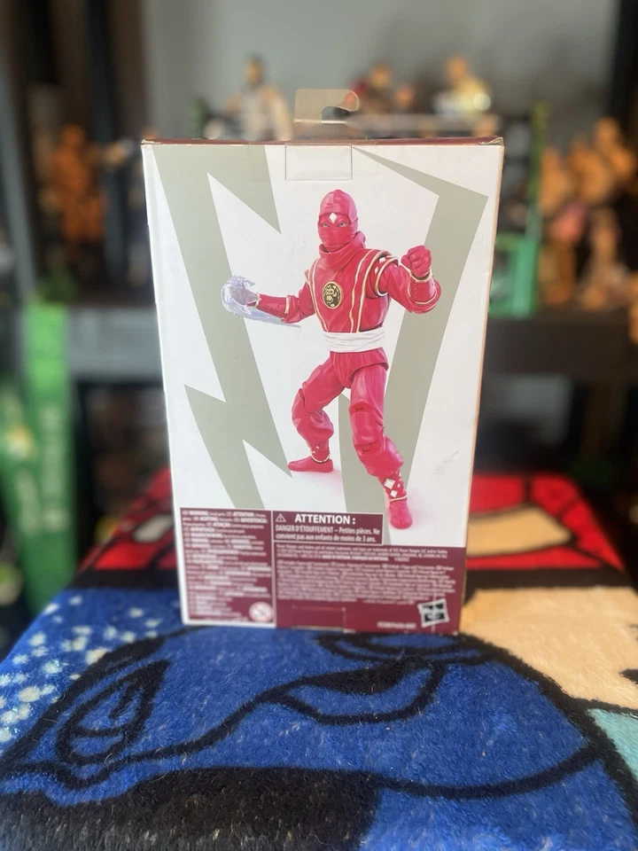 Power Rangers Lightning Collection Mighty Morphin Ninja Red Ranger запечатанная в коробке - Изображение 2 из 4