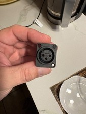 160 Neutrik XLR-3 F NC3 FPP Serface Mounted XLR Microphone Connectors LOT x160