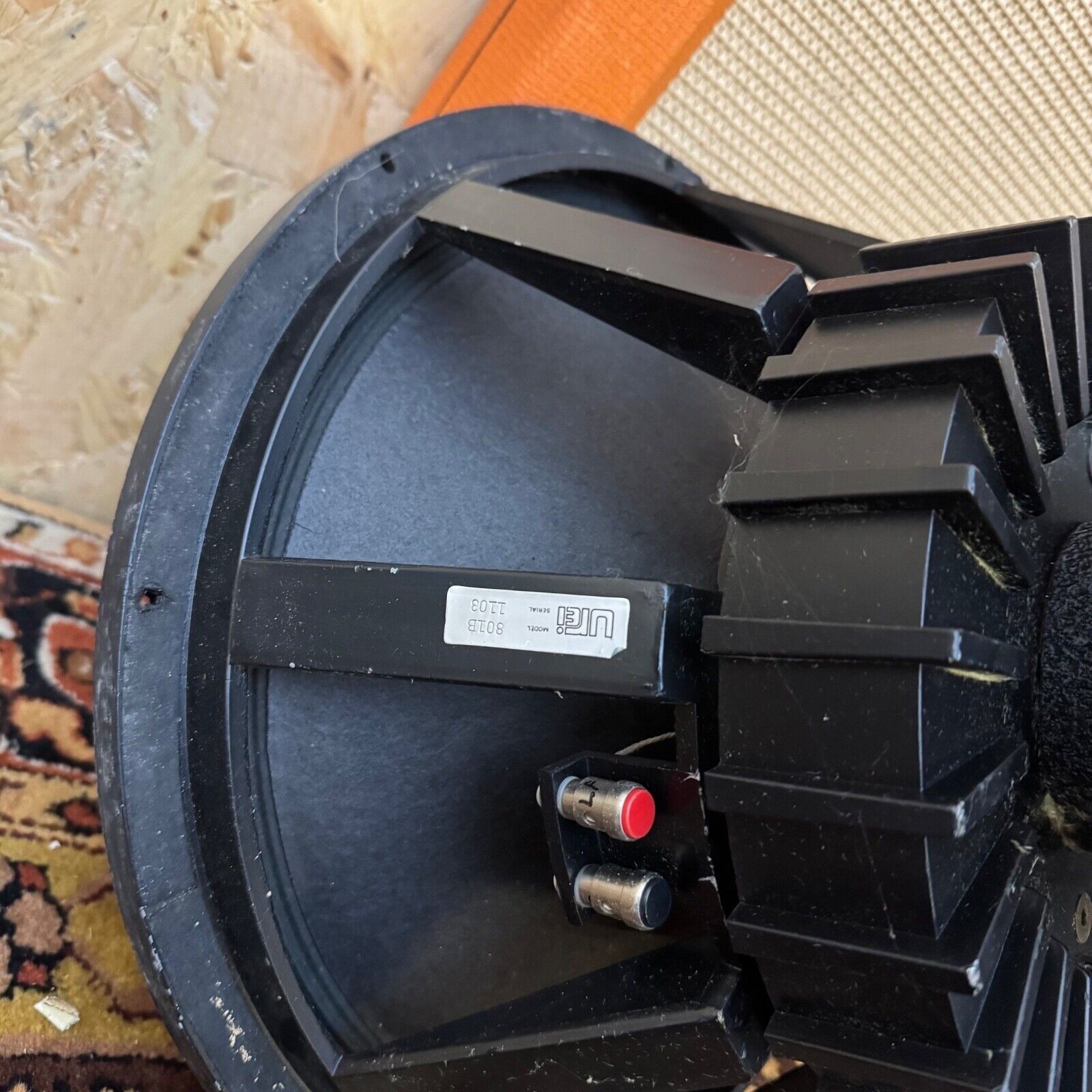 Pair 2x Vintage 1980s Altec Lansing Urei USA 801B 15 Speaker Driver w/ 2425H JBL