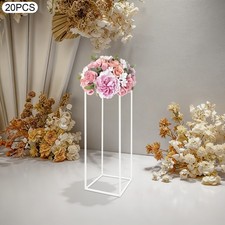 20PCS Geometric Flower Stand For Wedding Metal Flower Stand Wedding Flower Stand