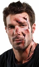 Crash Course FX Kit Wound Gash Car Dress Up Halloween Costume Makeup Prosthetic