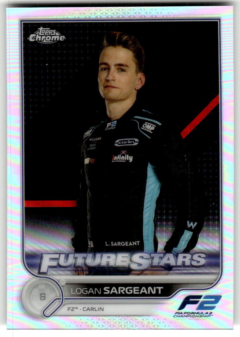 2022 Topps Chrome Formula 1 Logan Sargeant Refractor #82