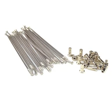 31769 - Set di spie in argento ruota 18 OEM 25 3402 compatibile con KTM 520 EXC 