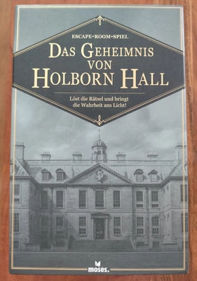 Das Geheimnis von Holborn Hall Escape-Room-Spiel Brettspiel Krimispiel Partyspie - Bild 1 von 3