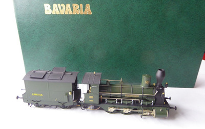 BAVARIA H0 -  K.Bay. CIII Krauss 1869  Dampflok/Torf -OVP Lim . Vitrinenmodell -