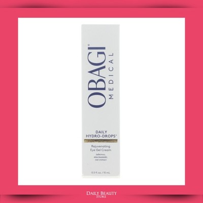 Obagi Daily Hydro Drops Rejuvenating Eye Gel Cream 15ml 0.5oz NEW FAST SHIP