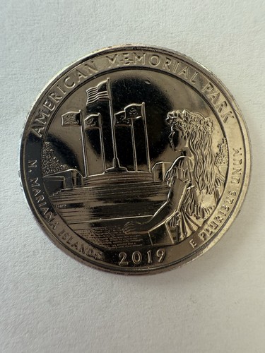 2019 D Quarter American Memorial Park Circulated