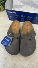 Birkenstock Boston Soft Footbed Damen Clogs G...