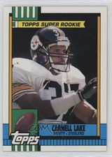1990 Topps With Disclaimer Carnell Lake #177 12h3