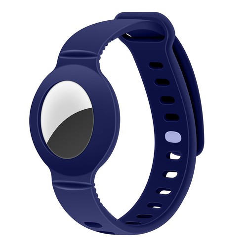 Bracelet de Montre Connectée en Silicone Souple pour AirTag Couleur Multiple - Zdjęcie 19 z 36
