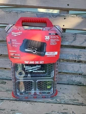 Milwaukee 49-22-5603 38 Piece Metric Tap & Die PACKOUT Set With Case
