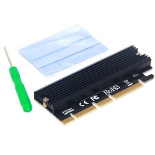 M.2 NVMe SSD NGFF TO PCIE 3.0 X4 X8 X16 Adapter M Key Interface Adapter Card G