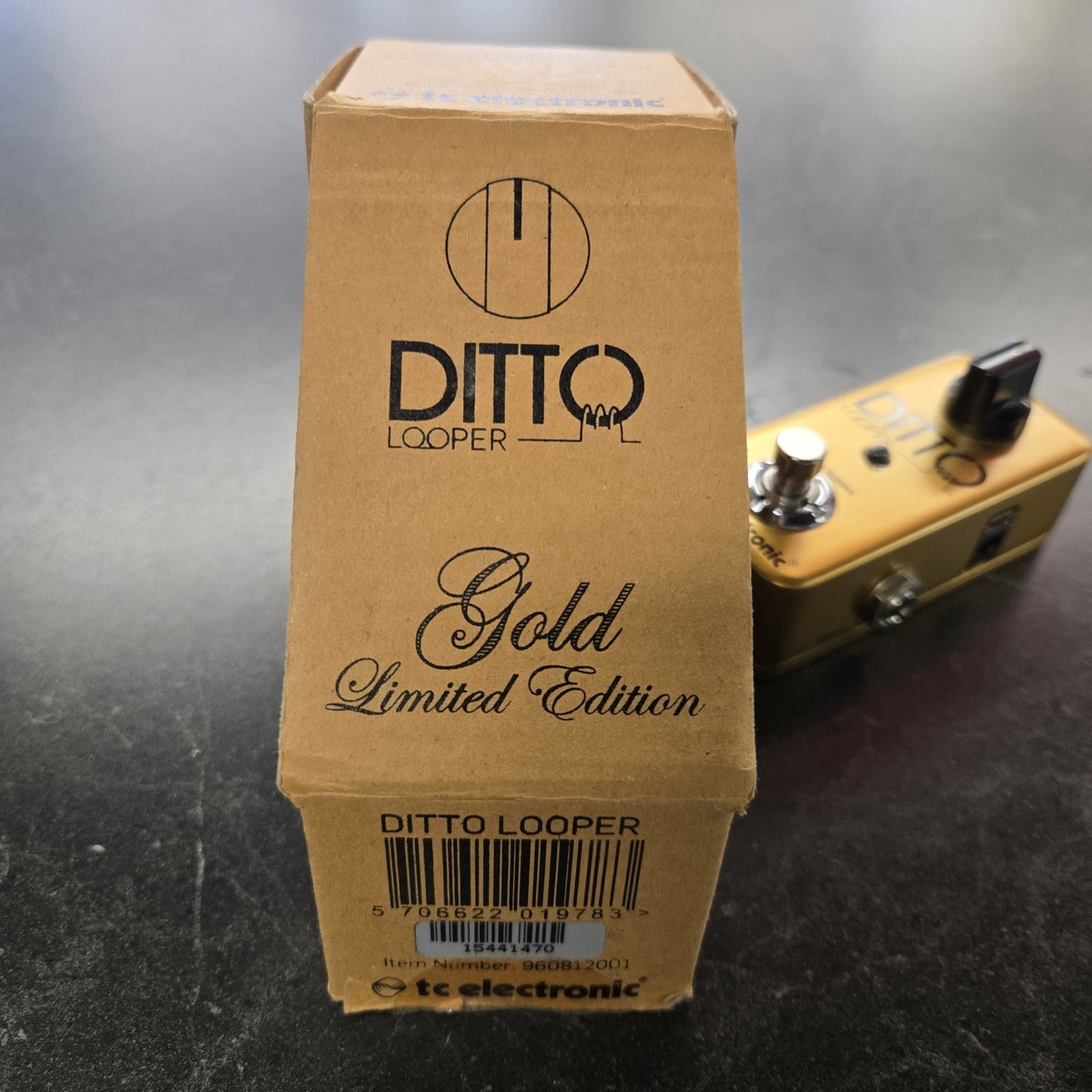 ギター TC ELECTRONIC Ditto Looper GOLD Limited BRAND NEW TC Electronic Ditto Looper Gold Limited Edition Rare NIB