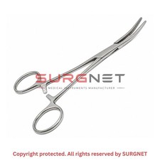 Kelly Hemostat Forceps 5.5 Curved Surgical Dental Instruments German Grade
