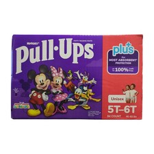 Huggies Unisex Pull-Ups Training Pants, 5T-6T 46lbs-60lbs , 84ct