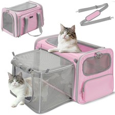 CarryTip Expandable Cat Carrier, Airline Approved Soft Sided Pet Carrier for Cat