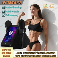 Body Sculpt Machine Eletric Muscle Stimulator Muscle Massager Burner Weight Loss