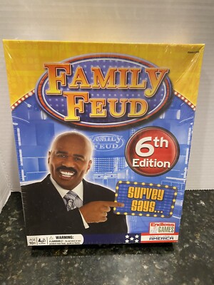 Family Feud, 6th Edition Board Game Survey Says - Steve Harvey NIB