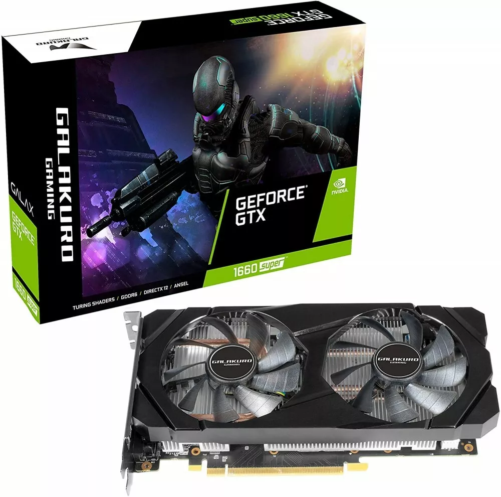 Kuroutoshikou NVIDIA GeForce GTX1660Super Graphic Board 6GB  GG-GTX1660SP-E6GB/DF