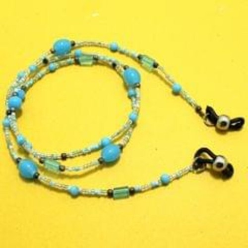 Beaded Eyeglass String Cord Vintage Designer Sunglasse String Lanyard - Picture 3 of 31