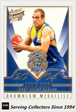 2014 Select AFL Honours Brownlow Gallery Card BG46 Chris Judd-West Coast