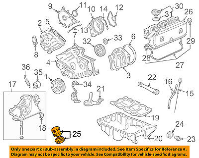Acura HONDA OEM 2004 RL-Engine Oil Filter 15400PR3315