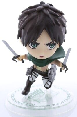 Attack on Titan Figurine Figure Ichiban Kuji B Prz Chibi Kyun Chara Eren Yeager | eBay