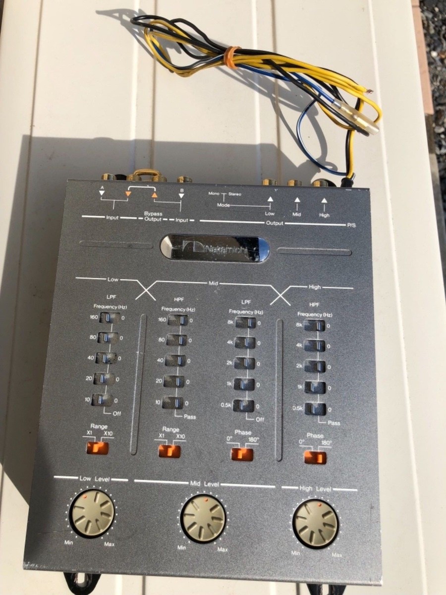 Nakamichi ナカミチEC-302 Nakamichi EC-302 3-way Crosssover from JAPAN | eBay