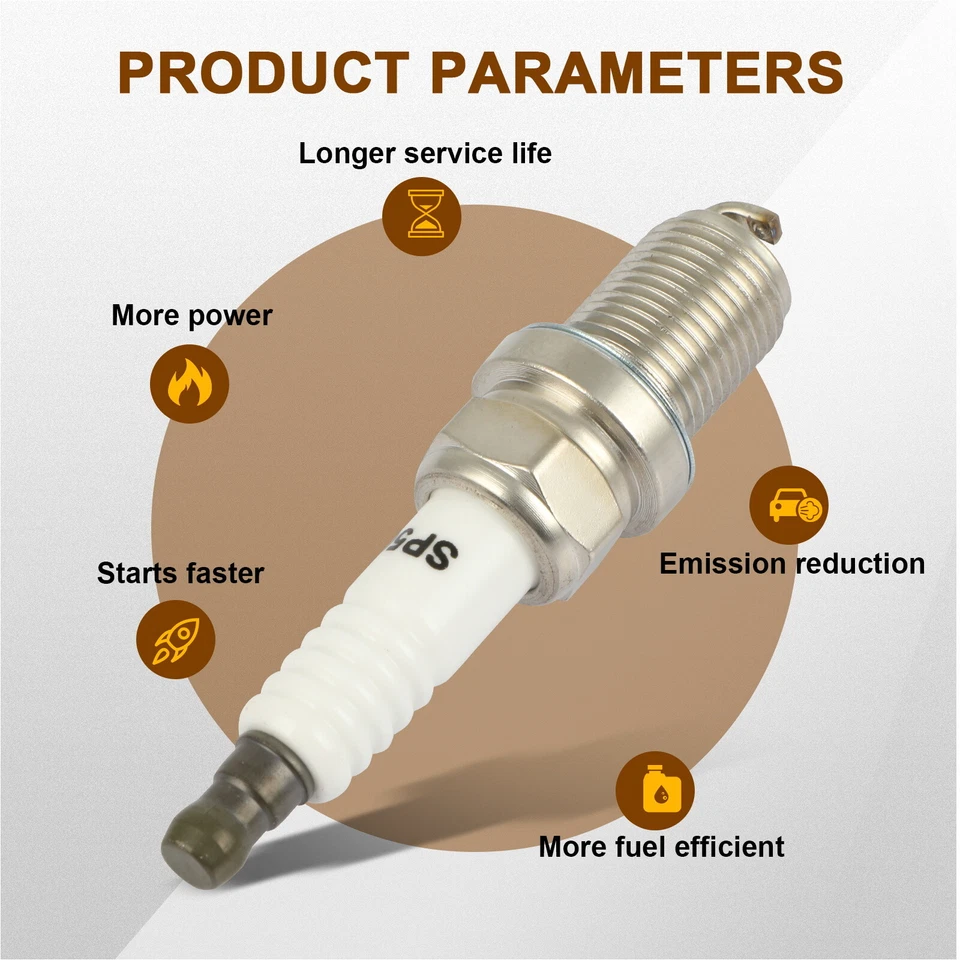 12 bujías de iridio y platino para Mercedes-Benz CL65 AMG CL600 Maybach 57 62 Foto 3 de 4