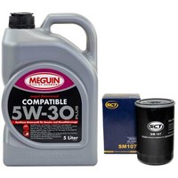 MotoröL Set 5W-30 Meguin 5 Liter + ÖLfilter FüR Audi 100 200 Vw Transporter Iv