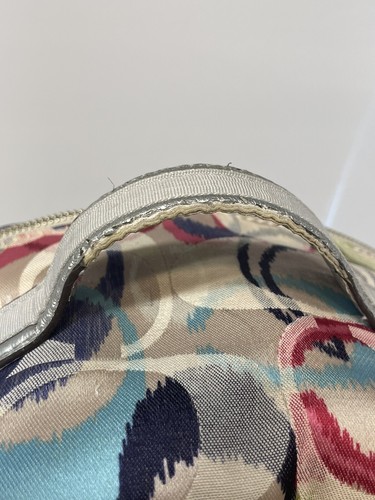 Coach Rucksack Mohn Ikat mit 2 authentischen Charms 19872 ""16Hx"" 12Lx"" 8W selten!!! - Bild 9 von 15