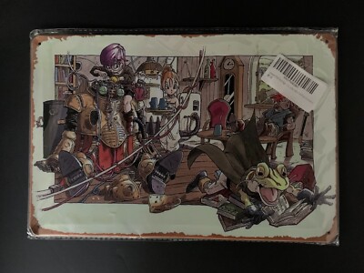 Chrono Trigger Metal Tin Poster   8''x12'' | Retro Gamer Wall Art | Man Cave Decor