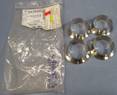 (Lot of 4) Tetra Pak 6-9611-31-0210 Welding Ferrule 1-15/16''Bore 7/8''W 2-1/2''OD