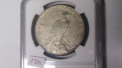 にこら NGC Genuine 1922-S Peace Silver Dollar XF San Francisco Mint
