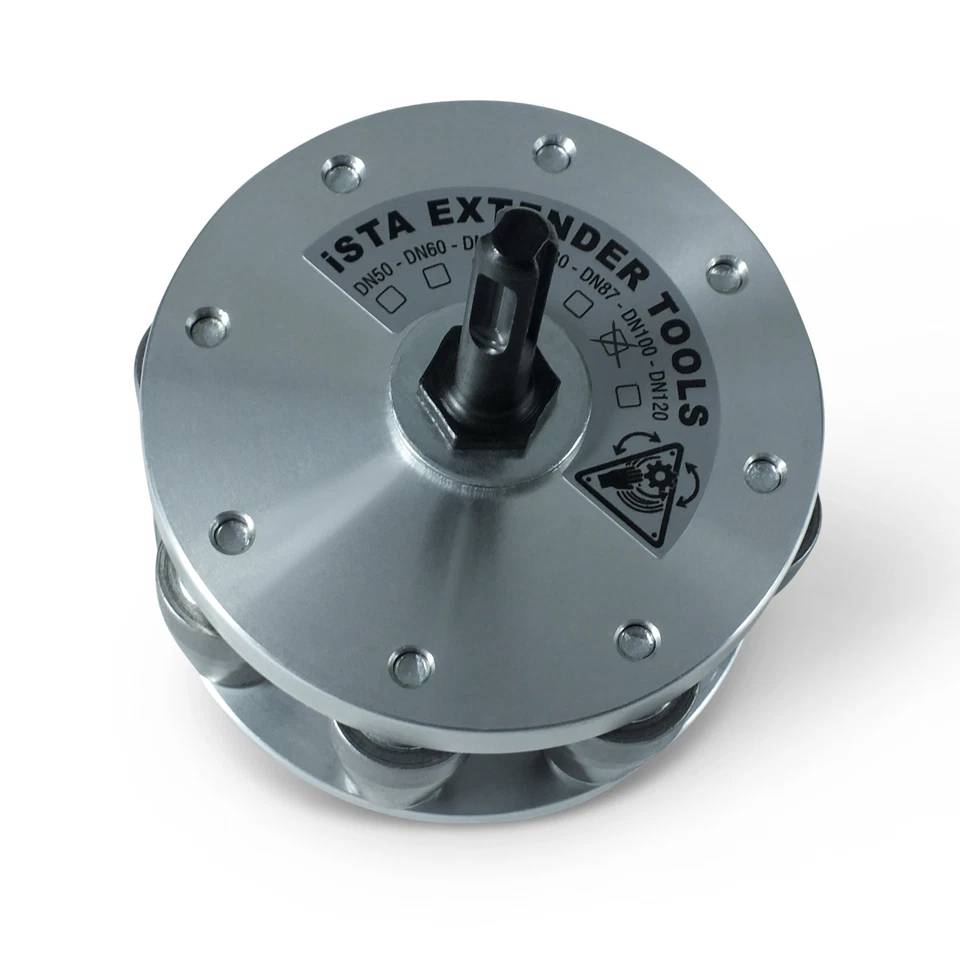 SET SDS-Plus Rohraufweiter DN 50, 60, 76, 80, 87, 100, 120 Muffenzieher - Bild 4 von 4