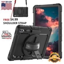 TUFFEN Multilayer Case Hand Grip For Galaxy Tab 7+/ S8+/S9+/S10+/S9+ FE 12.4"