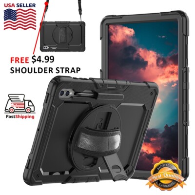 TUFFEN Multilayer Case Hand Grip For Galaxy Tab 7+/ S8+/S9+/S10+/S9+ FE 12.4''